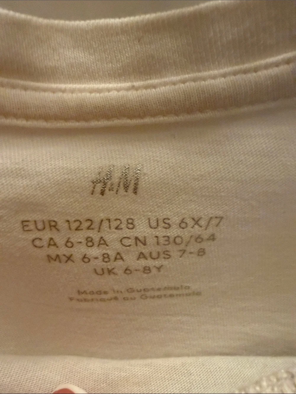 H&M White Kids NASA Space Shuttle Graphic Tee